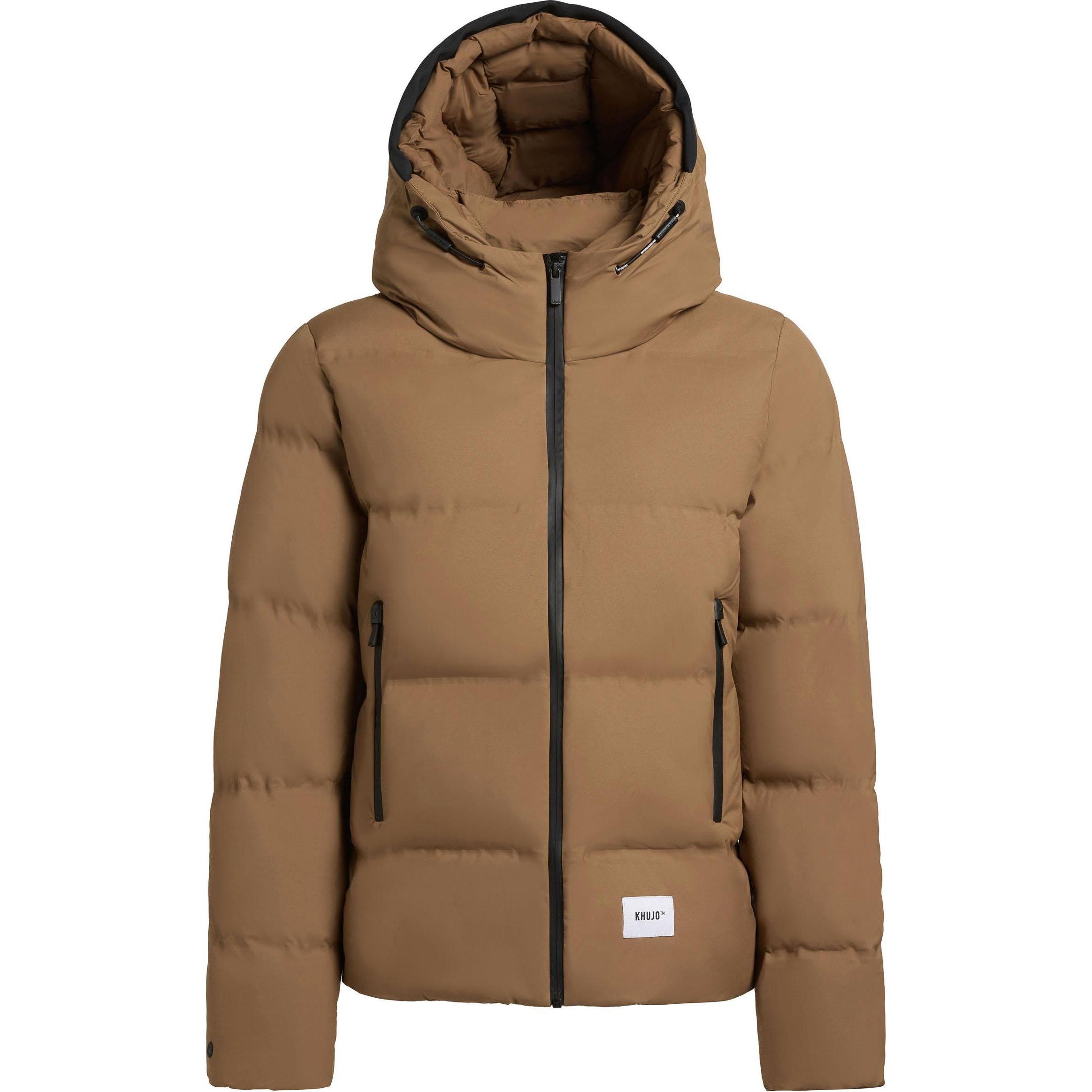 Khujo, Damen, Jacke, Liev-YM (XL), Beige, XL