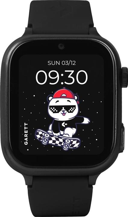 Actual product image Garett Kids Cute 2 4G Smartwatch, Black (4G)