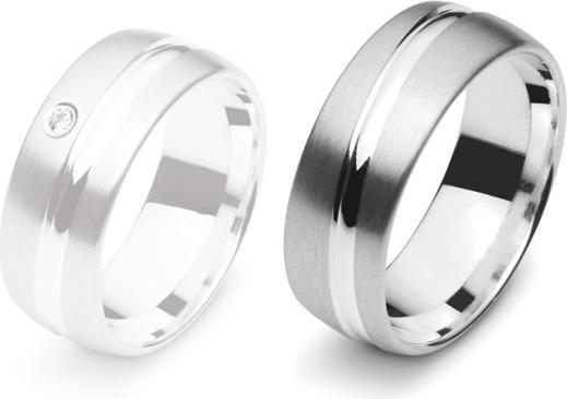 Produktbild Muau Partnerring Silber 925 (54, 925 Silber)