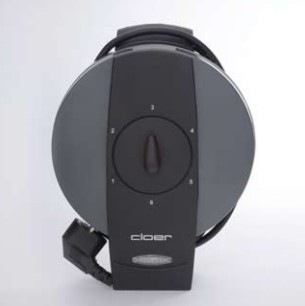 Actual product image Cloer 1625. width: 240 mm, depth: 185 mm, height: 100 mm. Power: 930 W. Material: metal