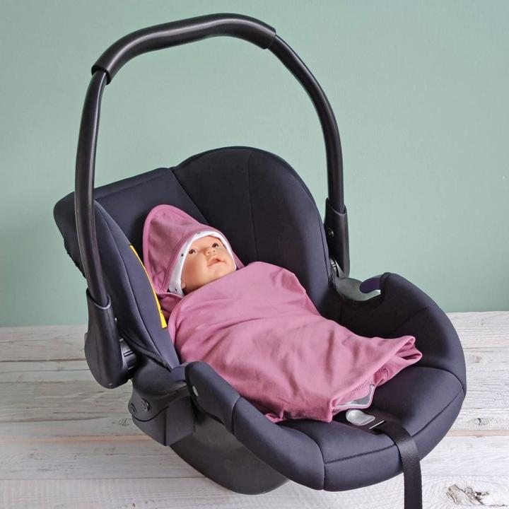 Produktbild Makian Fusssäcke für Babyschalen & Babywannen Einschlagdecke leichte Jerseydecke - für Babyschale