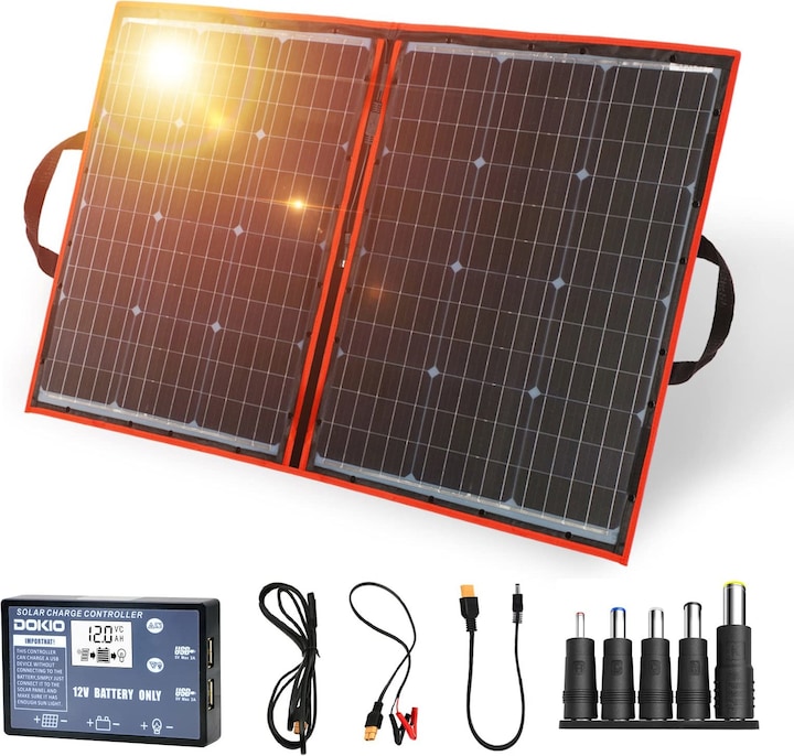 Image du produit Dokio Kit solaire (110 W, 2.10 kg)
