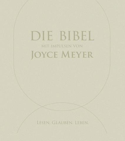 Produktbild Die Bibel mit Impulsen von Joyce Meyer, Kunstlederausgabe (Deutsch, Joyce Meyer, 2024)
