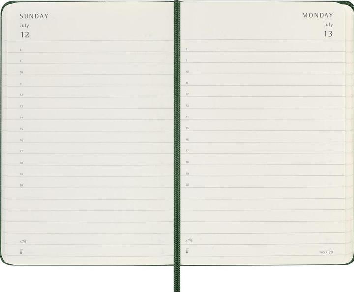 Produktbild Moleskine Tageskalender (Pocket 9x14, 1 Tag / 1 Seite)