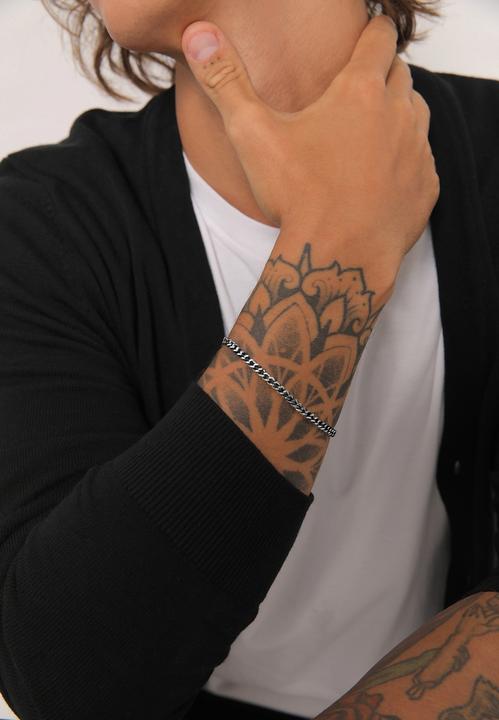 Immagine prodotto Kuzzoi Bracciale di base (19 cm, Argento 925)