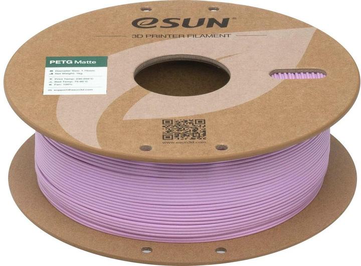 Immagine prodotto eSUN Filament PETG-Matte Lila 1.75 mm 1 kg (PETG, 1.75 mm, 1000 g)