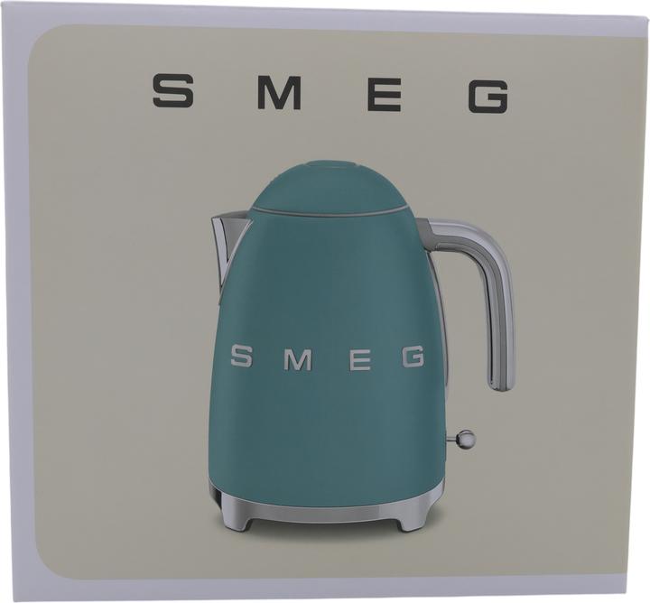 Image du produit Smeg KLF03EGMEU Bouilloire vert émeraude, esthétique années 50 (1.70 l)