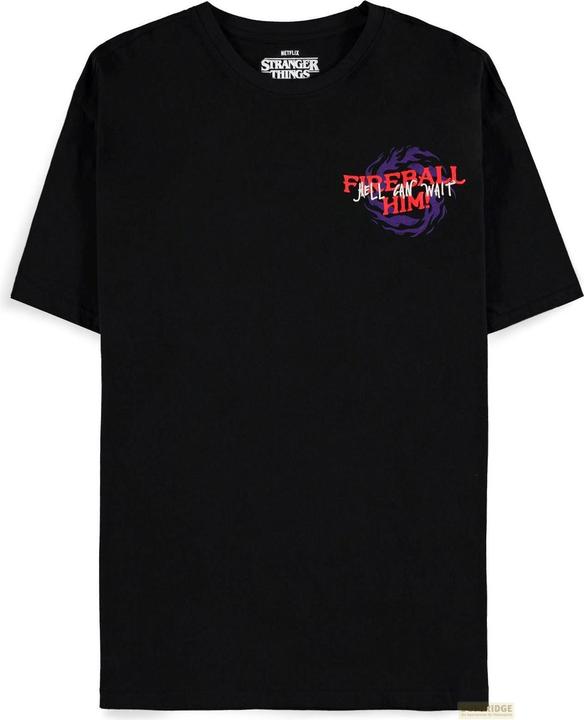 Actual product image Difuzed STRANGER THINGS - Fireball Him! - T-shirt Homme (S) (S)