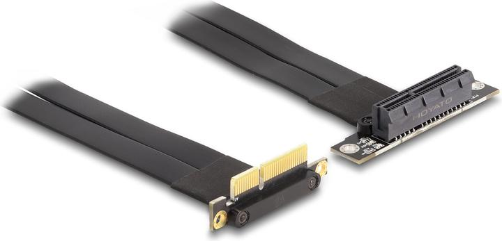 Image du produit Delock Carte Riser PCI Express x4 mâle coudé à 90° vers x