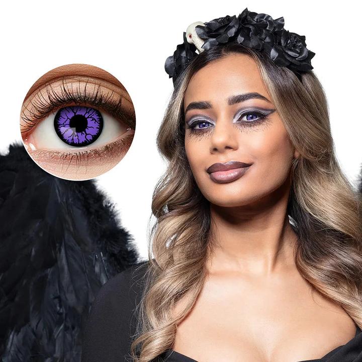 Boland Kontaktlinsen Dark Angel: Wochenlinsen (Mehrfarbig)