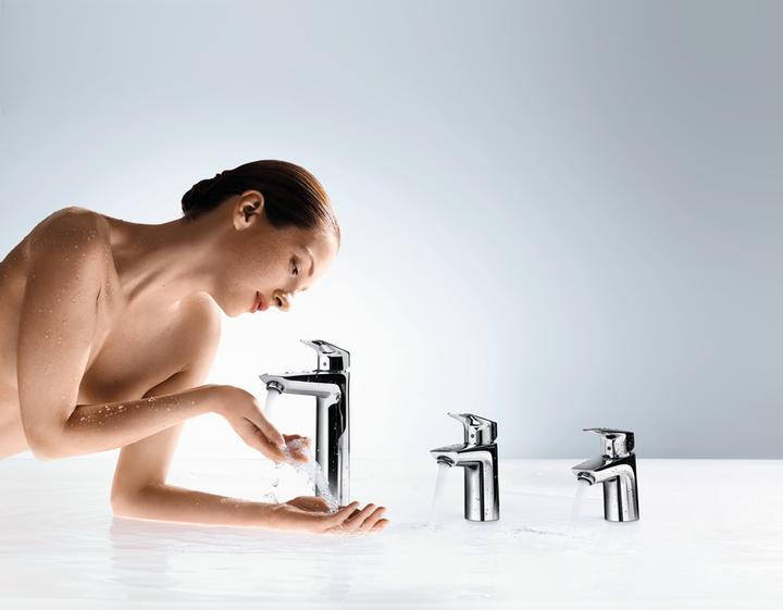 Image du produit hansgrohe Logis Mitigeur monocommandé pour lavabo 100 avec vidage à tirette