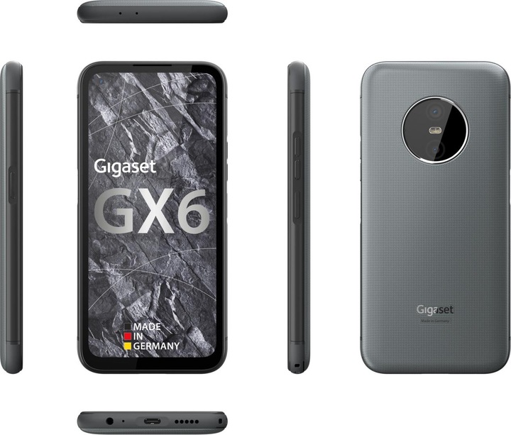 Produktbild Gigaset GX6 PRO (128 GB, Titanium Gray, 6.60", Dual SIM, 50 Mpx, 5G)