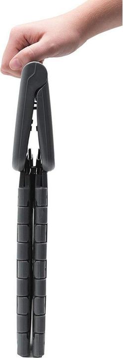 Produktbild Benson Klapphocker schwarz / weiss klein - 80 kg