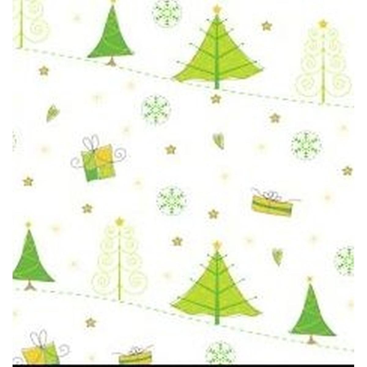 Ursus, Bastelpapier, Transparentpapier 115 g/qm A4 VE=25 Blatt Magic Christmas grün (115 g/m², 25 x)