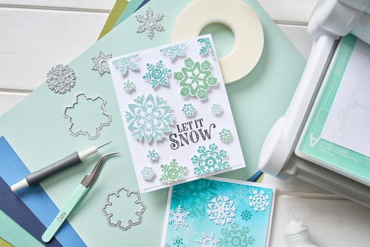 Produktbild Sizzix Clear Stamps Set "White Christmas by Catherine Pooler"