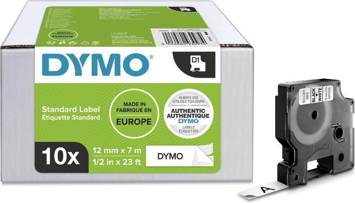 Productafbeelding Dymo Rhino (1.20 cm, Wit)