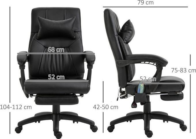 Actual product image Jamb Massage office chair with 7 massage points