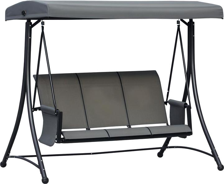 Outsunny Altalena Hollywood per 3 persone