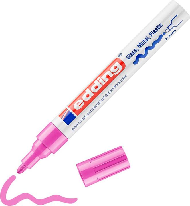Produktbild Edding Lackmarker 750 2-4mm rosa (Rosa, 4 mm, 1 x)