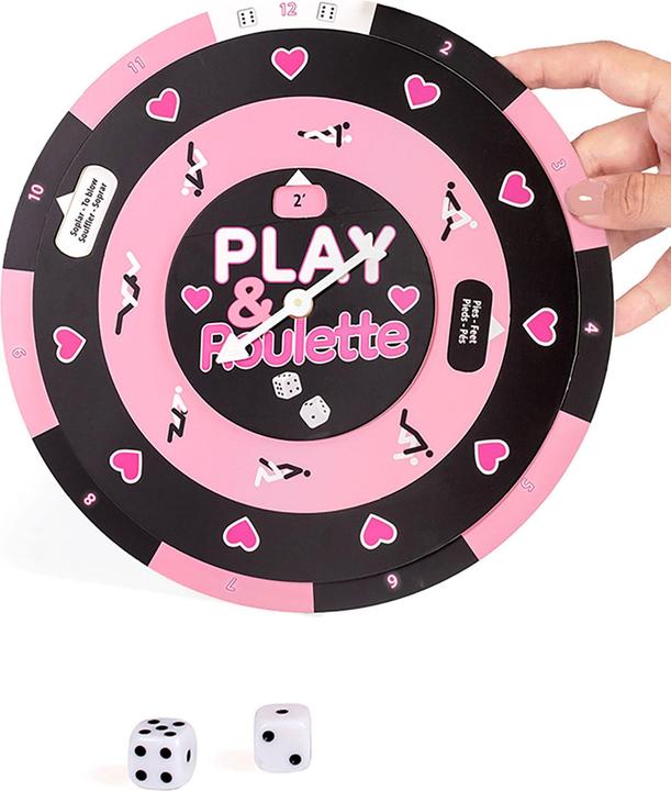 Produktbild Secret play SECRETPLAY PLAY & ROULETTE - W?RFEL- & ROULETTESPIEL (ES/PT/EN/FR) (Würfelspiel, Spanisch, Französisch, Portugiesisch, Englisch)