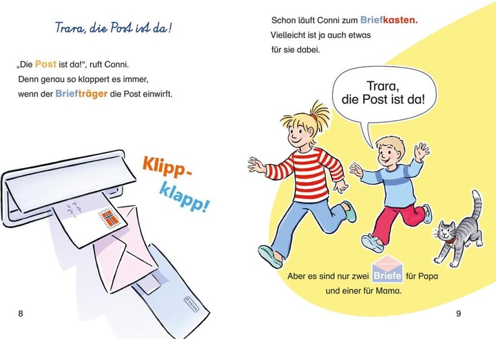 Produktbild Lesespass mit Conni: Conni und der geheime Brief (Zum Lesenlernen) (Deutsch, Julia Boehme, Herdis Albrecht, 2021)