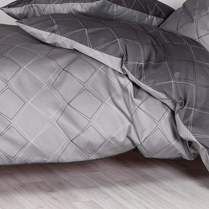 Produktbild Janine J.D. 87053 anthrazit (Bettwäsche Set, 155x200 cm + 80x80 cm)