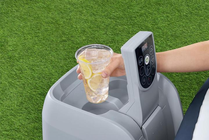 Produktbild Bestway LAY-Z-SPA Miami energieeffizienter aufbl asbarer Whirlpool mit AirJet 180 x 66 cm (4 Personen)