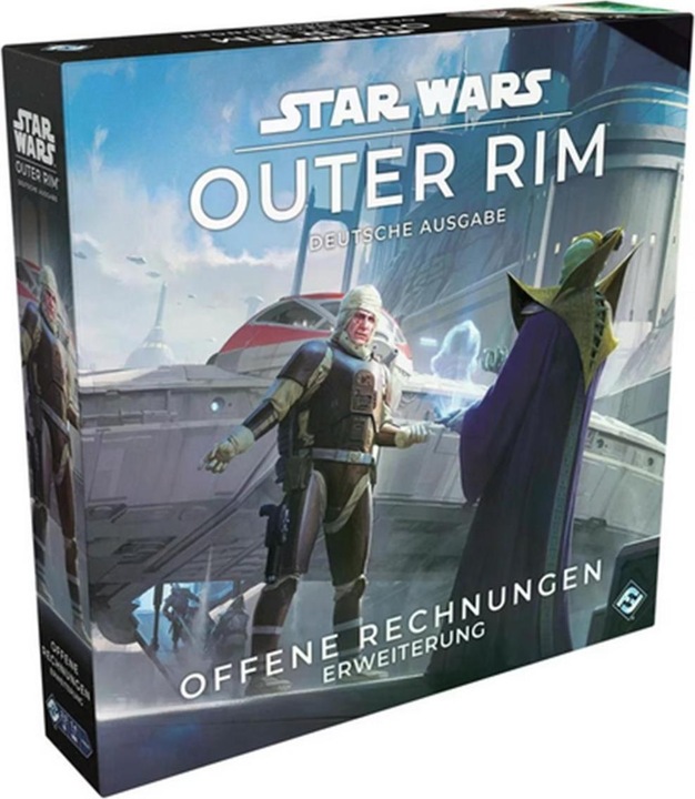 FFG FFGD3008 - Star Wars: Outer Rim Offene Rechnungen, ab 12 Jahren (DE-Erweiterung) (Deutsch)
