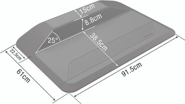 Image du produit Fellowes Anti-Ermüdungsmatte Active Fusion (91,5 x 61 cm)