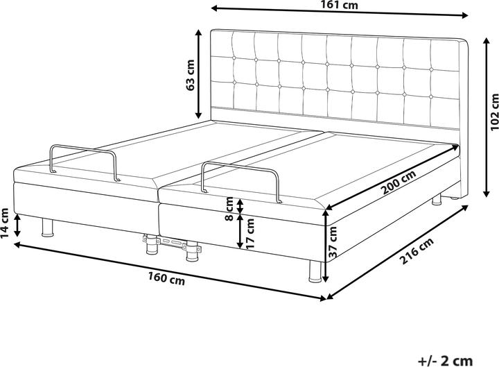 Image du produit Beliani Duke (160 x 200 cm)