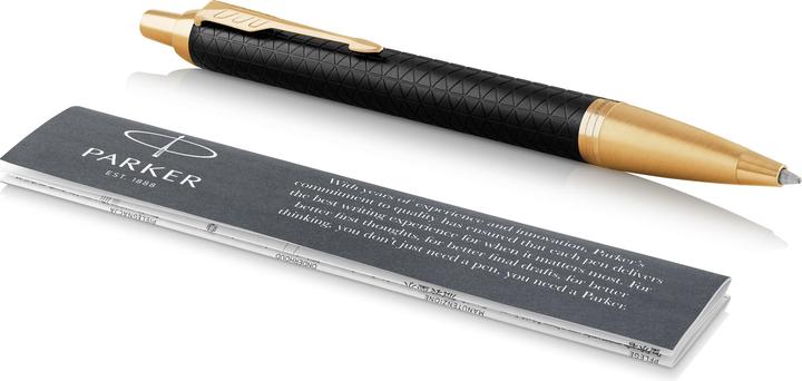 Produktbild Parker Pen IM Premium Black/Gold G.C. (Schwarz, 1x)