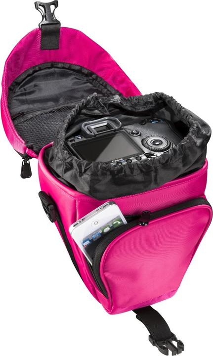 Image du produit mantona Sac à colt premium rose (Sac à bandoulière pour appareil photo, Kamera Bereitschaftstasche, 1 l)