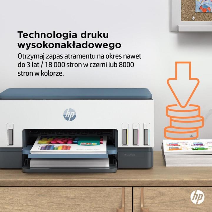Actual product image HP Smart Tank 675 Thermal Inkjet DPI per minute Wi-Fi (Thermal printing, Colour)