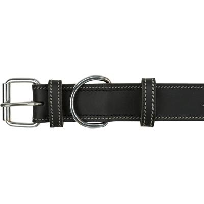 Thumbnail - Trixie Rustic Fettleder-Halsband Heartbeat (M, Hund, Hundesport), Halsband + Leine