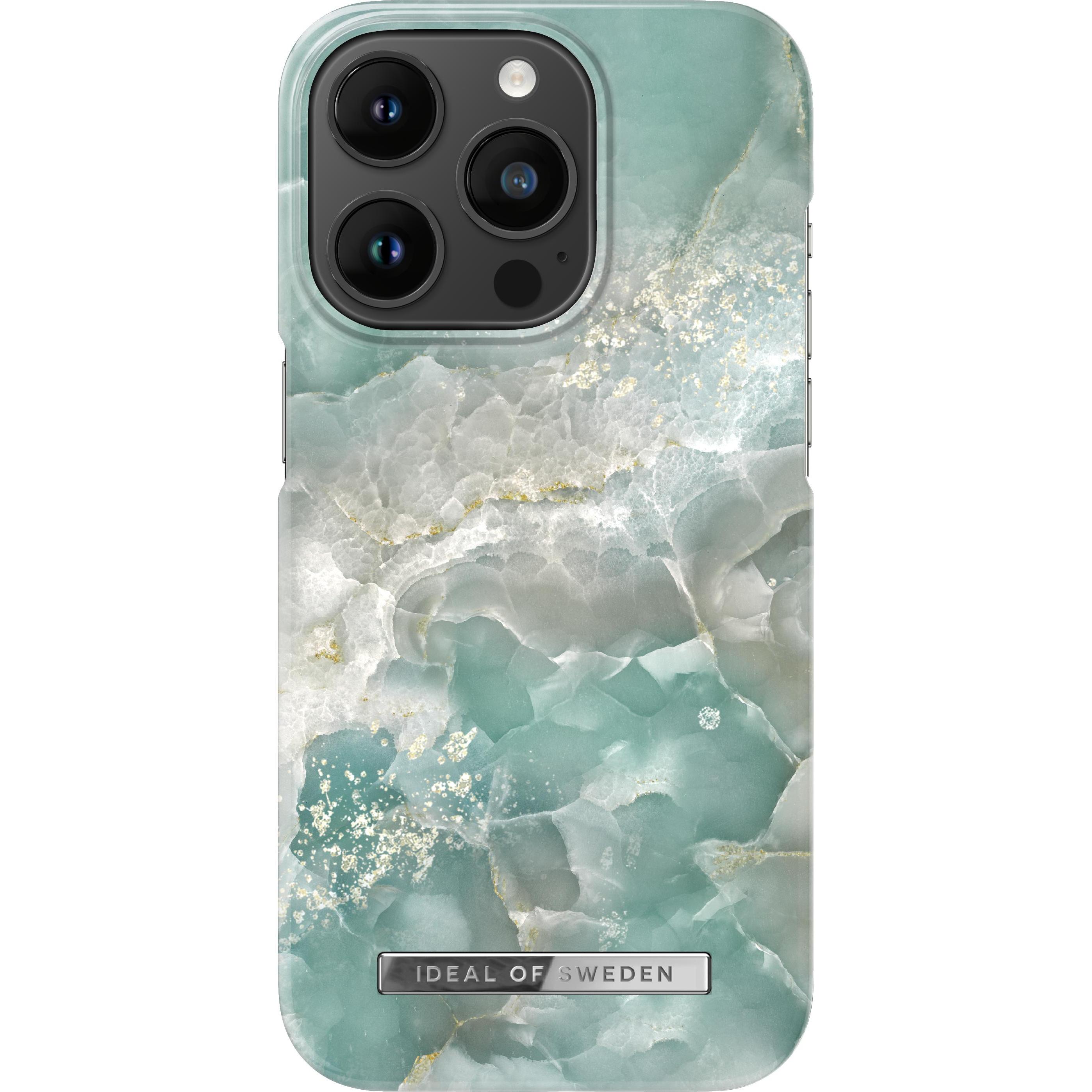 iDeal Of Sweden Ideal Fashion Case Magsafe Iphone 14 Pro Azura Marble (Apple iPhone 14 Plus), Smartphone Hülle, Blau