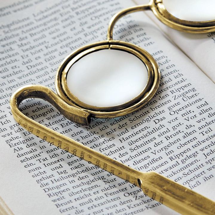 Produktbild Loberon Lupe Robert messing