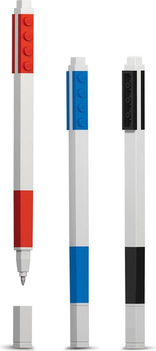 Image du produit LEGO Stylo à encre gel, pack de 3 (multicolore, 3x)