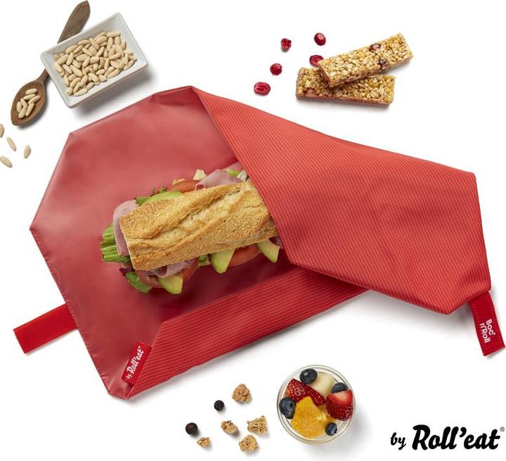 Produktbild Roll'Eat Lunchbeutel BocnRoll Active Rot
