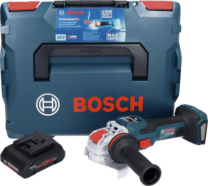 Actual product image Bosch Professional Bosch GWX 18V-15 SC Professional cordless angle grinder 18 V 125 mm BITURBO X-LOCK + 1x ProCORE (125 mm)
