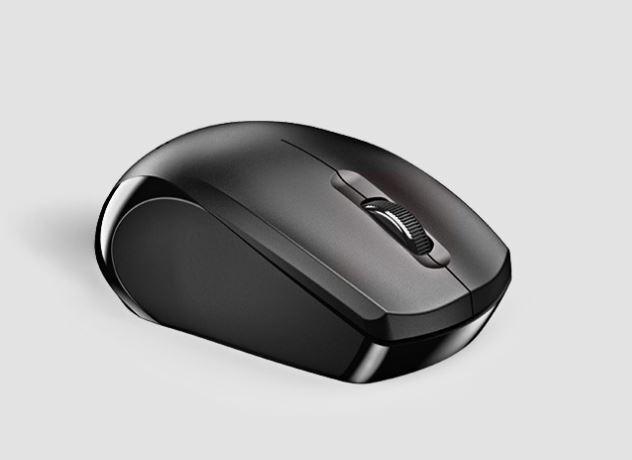 Actual product image Genius mouse NX-8006S, 1600DPI, 2.4 (GHz) optical, 3 kl. wireless USB, black, AA (Wireless)