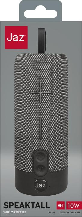 Image du produit JAZ True Wireless stéréo 10W multi-input fabric speaker (4 h, Fonctionnement sur batterie)