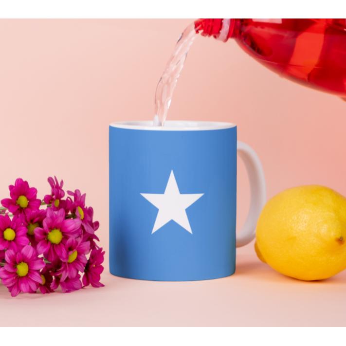 Tinisu, Tasse, Somalia Tasse Flagge Pot Afrika Kaffeetasse National Becher Kaffee Cup BÃ¼ro Tee (325 ml, 1 x)