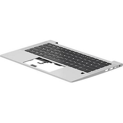 HP Top Cover W/Keyboard CP BL SR, Notebook Ersatzteile