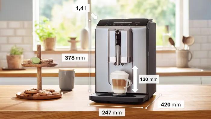 Immagine prodotto Bosch Hausgeräte 2 Espresso volautomaat VeroCafe Silk Silver TIE20301