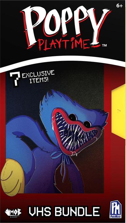 Actual product image Poppy PLAYTIME VHS Bundle S2