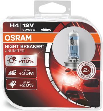 Image du produit Osram Night Breaker Unlimited (H4)