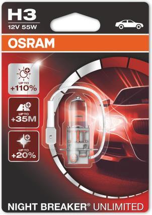 Immagine prodotto Osram Night Breaker Unlimited (H3)