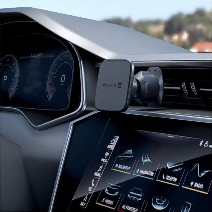Produktbild Evelatus Auto holder Car air conditioning vent bracket with MagSafe C2+KAC001 Black