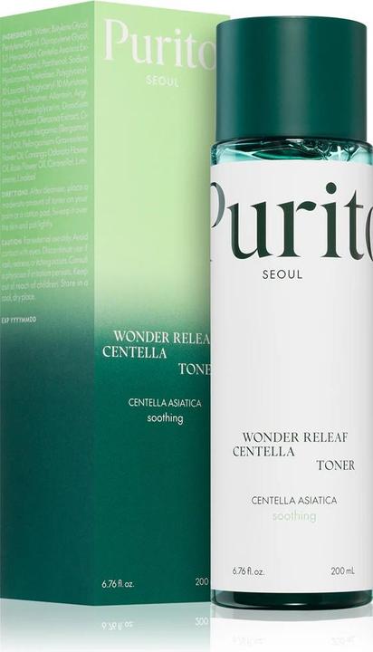 Productafbeelding Purito Centella Groen Niveau (Gezichtstonic, 200 ml)