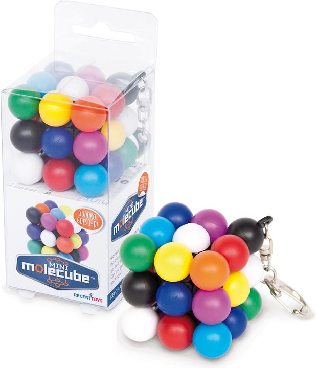 Recent Toys Mini Molecube, d/f ab 9 Jahren, 1 Spieler, mit Schlüsselanhänger (1 Teile)